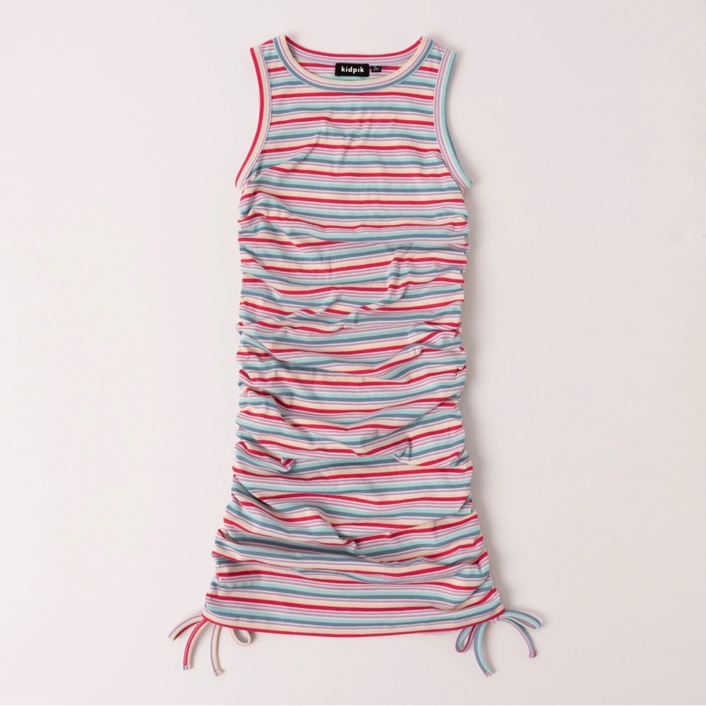 kidpik Striped Casual Dress - NWT